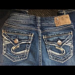 Silver “SUKI” Jeans